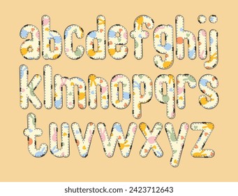 Versatile Collection of Easter Joy Alphabet Letters for Various Uses