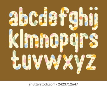 Versatile Collection of Easter Joy Alphabet Letters for Various Uses