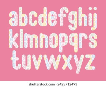 Versatile Collection of Easter Parade Alphabet Letters for Various Uses