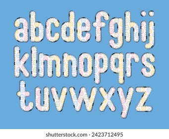 Versatile Collection of Easter Parade Alphabet Letters for Various Uses