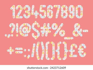 Versatile Collection of Egg Paradise Numbers and Punctuation for Various Uses