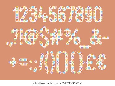 Versatile Collection of Eggster Numbers and Punctuation for Various Uses