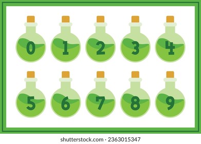 Versatile Collection of Green Potion Numbers for Various Uses