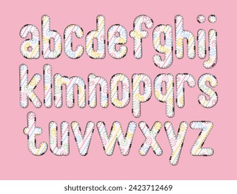 Versatile Collection of Harmony Alphabet Letters for Various Uses