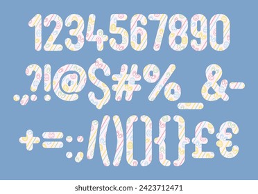 Versatile Collection of Harmony Numbers and Punctuation for Various Uses