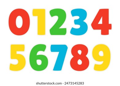 Versatile Collection of Kids Holiday Color Font Doodle Letter Illustration