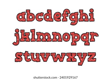 Versatile Collection of Kisses Alphabet Letters for Various Uses
