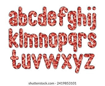 Versatile Collection of Love Alphabet Letters for Various Uses