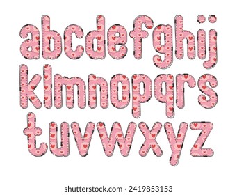 Versatile Collection of Love Chat Alphabet Letters for Various Uses