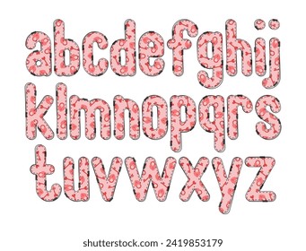 Versatile Collection of Love Lock Alphabet Letters for Various Uses