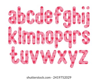 Versatile Collection of Love Note Alphabet Letters for Various Uses