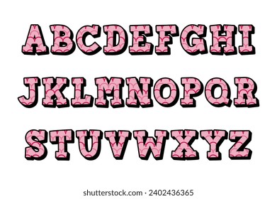 Versatile Collection of Magic Wave Alphabet Letters for Various Uses
