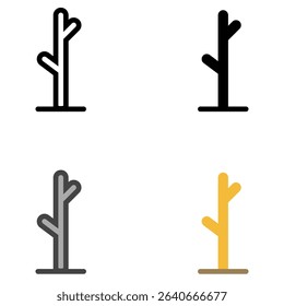 A versatile collection of map marker vector icons in four unique styles: outline, solid, dual tone, and flat. Perfect for use in mobile apps, GPS navigation, travel websites, location-based services.