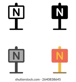 A versatile collection of map marker vector icons in four unique styles: outline, solid, dual tone, and flat. Perfect for use in mobile apps, GPS navigation, travel websites, location-based services.