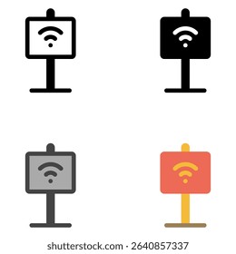 A versatile collection of map marker vector icons in four unique styles: outline, solid, dual tone, and flat. Perfect for use in mobile apps, GPS navigation, travel websites, location-based services.