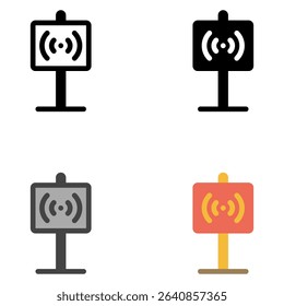 A versatile collection of map marker vector icons in four unique styles: outline, solid, dual tone, and flat. Perfect for use in mobile apps, GPS navigation, travel websites, location-based services.