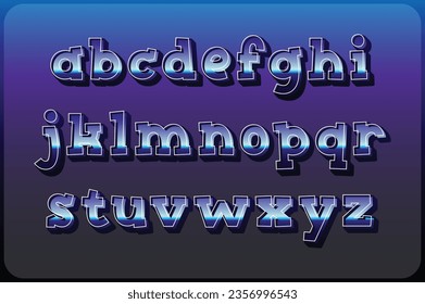 Versatile Collection of Metallic Alphabet Letters for Various Uses