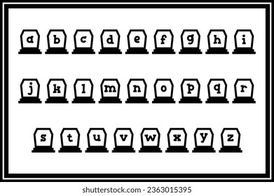 Versatile Collection of Mystic Story Alphabet Letters for Various Uses