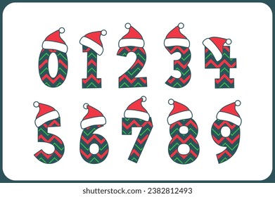 Versatile Collection of Ornament Numbers for Various Uses