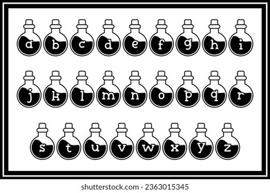 Versatile Collection of Potion Alphabet Letters for Various Uses