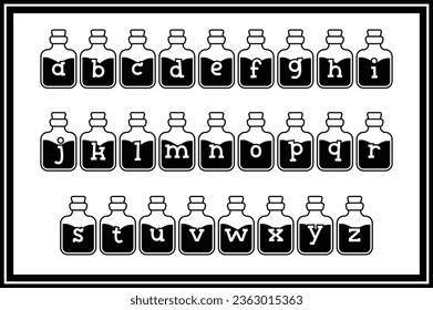 Versatile Collection of Potion Alphabet Letters for Various Uses