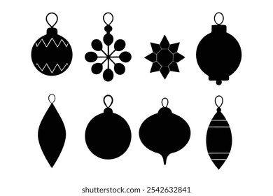 A versatile collection of silhouette border ornaments featuring elegant and intricate designs. Ideal for invitations, frames, and decorative projects that require a classic, stylish touch.