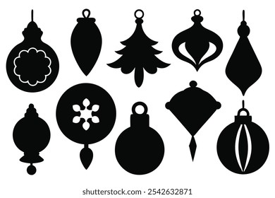 A versatile collection of silhouette border ornaments featuring elegant and intricate designs. Ideal for invitations, frames, and decorative projects that require a classic, stylish touch.