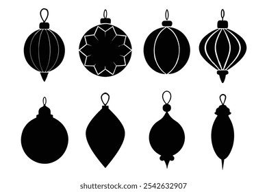 A versatile collection of silhouette border ornaments featuring elegant and intricate designs. Ideal for invitations, frames, and decorative projects that require a classic, stylish touch.