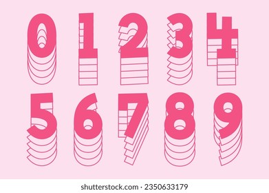 Versatile Collection of Stacked Numbers for Various Uses