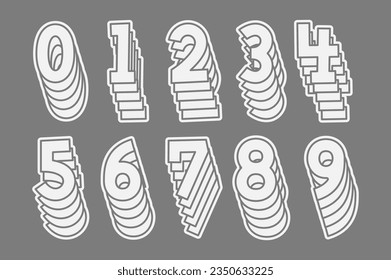 Versatile Collection of Stacked Numbers for Various Uses