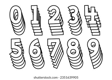 Versatile Collection of Stacked Numbers for Various Uses