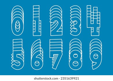 Versatile Collection of Stacked Numbers for Various Uses