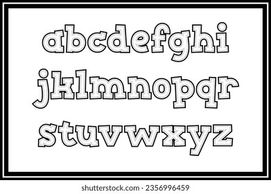 Versatile Collection of Super Stitch Alphabet Letters for Various Uses
