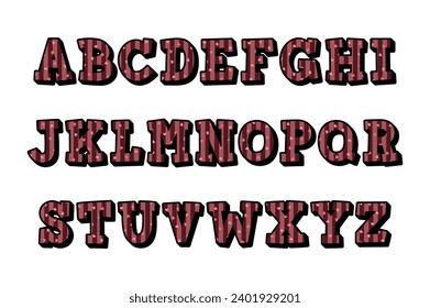 Versatile Collection of Sweetheart Alphabet Letters for Various Uses
