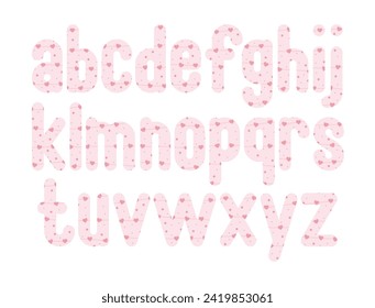 Versatile Collection of Valentina Alphabet Letters for Various Uses