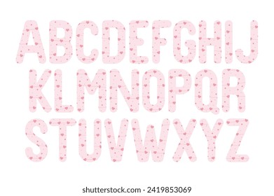 Versatile Collection of Valentina Alphabet Letters for Various Uses