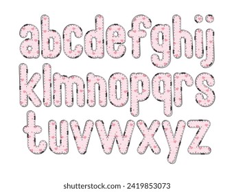 Versatile Collection of Valentina Alphabet Letters for Various Uses