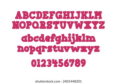 Versatile Collection of Valentine Numbers and Alphabet Letters for Various Uses