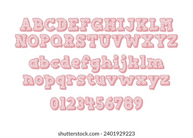 Versatile Collection of Valentine Numbers and Alphabet Letters for Various Uses
