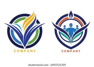 Versatile corporate logo vector. Customize for your brand. High quality for any project. Perfect for print and digital.