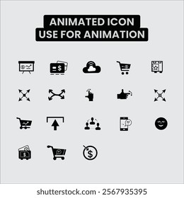 "Versatile digital icon set crafted for seamless integration in websites, apps, and presentations. Features sleek, modern designs with a professional touch. Ideal for enhancing user experience .