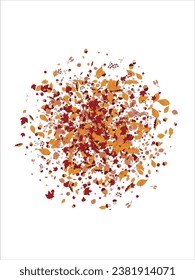 Versatile fall art templates. Leaves, branches, berries, fruits. For invitations, Thanksgiving cards, flyer, poster, banner, brochure, email header, social media post. Vector illustration