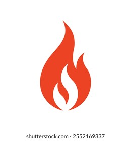Versatile Fire Vector for Logos, Promotions, Websites, Marketing, Games and Packaging