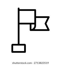 Versatile Flag icon collection for location marking, achievements, navigation goals and visual signaling interfaces
