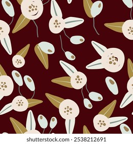 A versatile floral pattern for wrapping paper, fabric, or digital design. The soft colors and romantic theme make it perfect for Valentine's Day, weddings, and other special occasions.