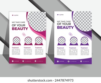 Versatile Flyer Design with a Red Accent
