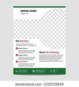 Versatile Flyer Template with Modern Promotional Layout। A versatile flyer template created with a modern promotional layout for clear communication. The design supports flexible content placement and visual consistency. Suitable for print and digital use, including flyers, posters, and online promotions. Balanced spacing and simple typography enhance readability. Ideal for announcements, campaigns, and informational materials across multiple platforms.

Professional business brochure template with placeholders for text and images and a contact information section at the bottom perfect for corporate branding and marketing materials showcasing company services and about us information with a clean and modern design aesthetic that can be easily customized for various industries and purposes including flyers advertisements and promotional leaflets to effectively communicate key messages and engage potential clients with its structured layout and clear visual hierarchy which is ideal for showcasing product details event information or service offerings for startups and established businesses alike seeking a versatile and impactful communication tool to reach their target audience and promote their brand identity with a polished and organized presentation that emphasizes professionalism and attention to detail in every aspect of its design making it a valuable asset for any marketing campaign aiming for a strong and memorable impression