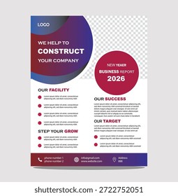Plantilla de volante versátil para uso promocional moderno. Una Plantilla de volantes versátil creada para un uso promocional moderno y una comunicación clara. El diseño equilibra los Elementos visuales y la estructura de contenido para una presentación efectiva. Conveniente para la promoción digital, los volantes impresos, y los carteles. Las características personalizables lo hacen adaptable para diversas campañas y necesidades de mensajería.