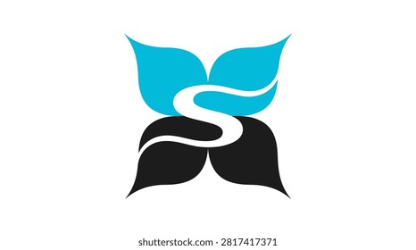 Versatile geometric emblem for tech startups, design agencies, or spas.