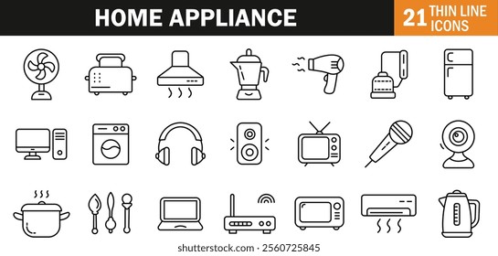 "Versatile Home Appliance Icon Representing Modern Technology and Household Convenience in a Clean Design"